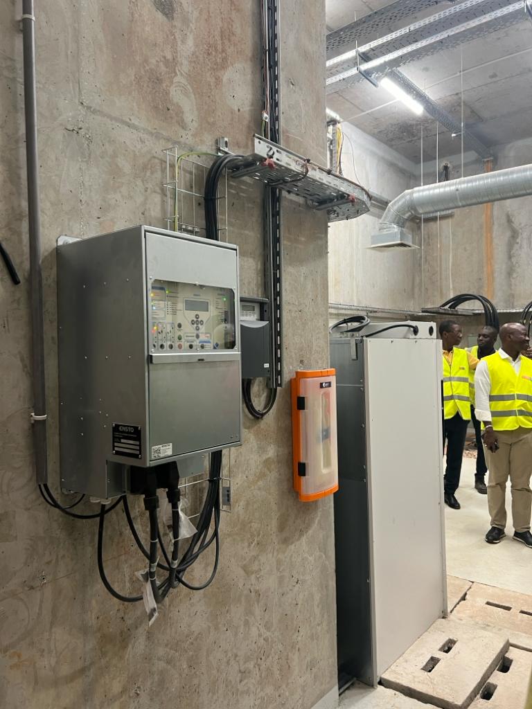 Chantier ENERTEC équipements électriques