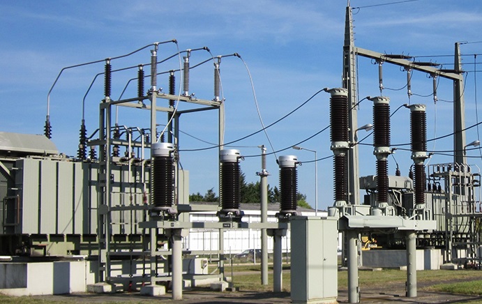 Poste HTB en construction par ENERTEC en Afrique de l'Ouest