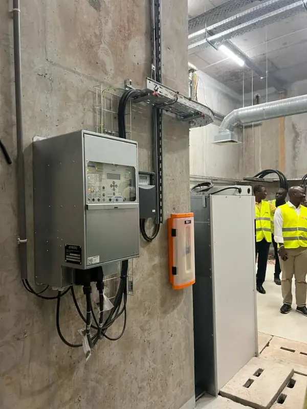 Chantier ENERTEC équipements électriques